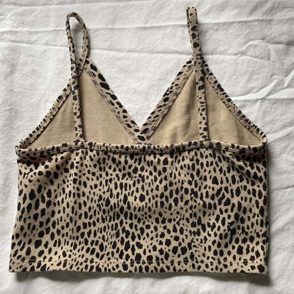 Brandy Melville Cheetah Print Amara Tank Top - Picture 3 of 4